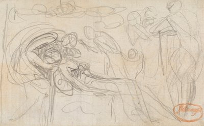 Figura Estudio de composición 49 de George Romney