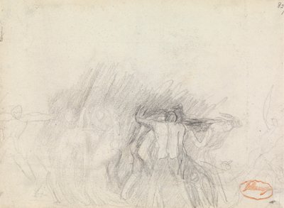 Figura Estudio de composición 50 de George Romney