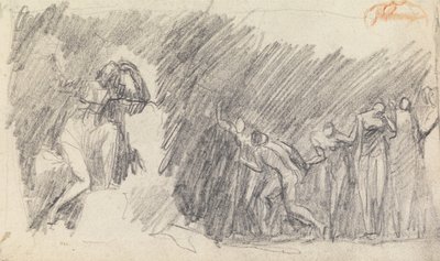 Figura Composición Estudio 5 de George Romney