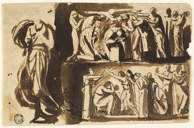 Estudios de Figuras de George Romney