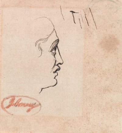 Cabeza de un joven de George Romney