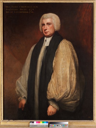 Hon. James Cornwallis (Decano de Canterbury 1775-1781) de George Romney