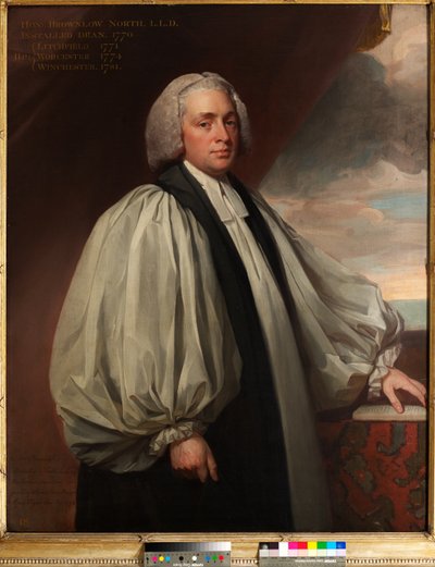 Hon. John Brownlow North (Deán de Canterbury 1770-1771) de George Romney