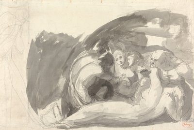 Howard de visita en una cárcel de George Romney
