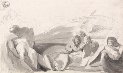 Howard de visita en una cárcel de George Romney