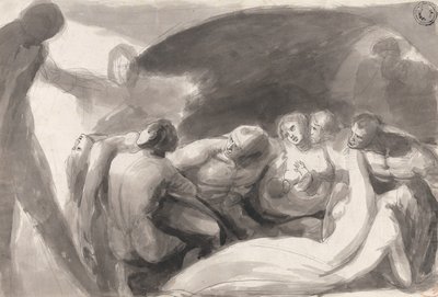Howard de visita en una cárcel de George Romney