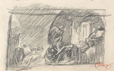 Howard de visita en una cárcel de George Romney
