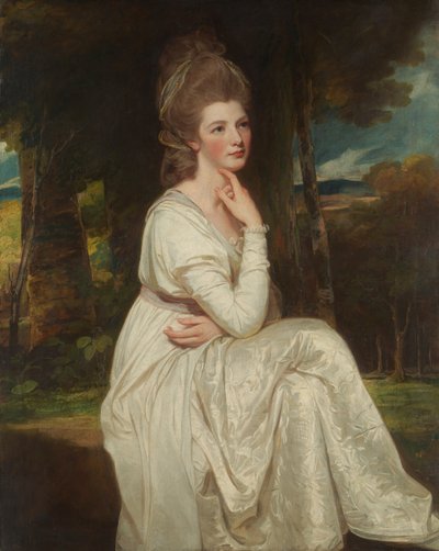 Lady Elizabeth Stanley, condesa de Derby de George Romney