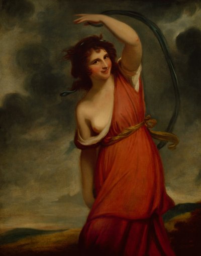 Lady Hamilton como la Alegría de George Romney