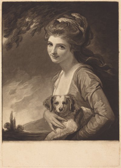 Lady Hamilton como la Naturaleza de George Romney