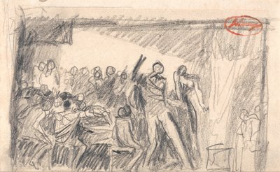MacBeth: Escena del banquete de George Romney