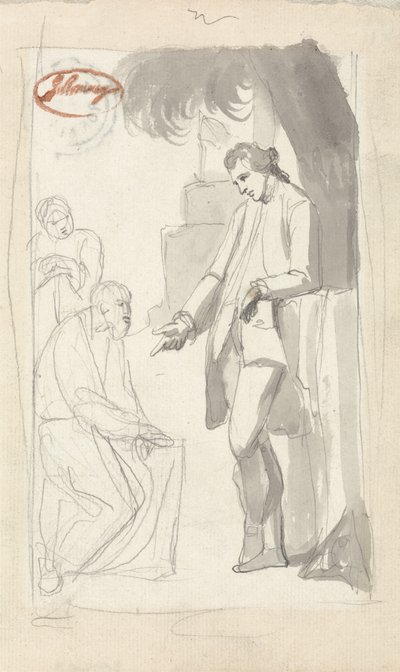 El Mayor Pierson y el Brahmán de George Romney
