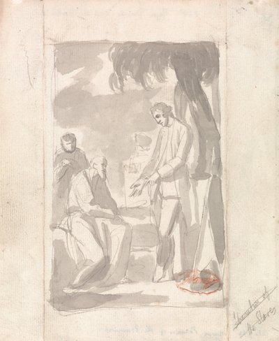El Mayor Pierson y el Brahman de George Romney
