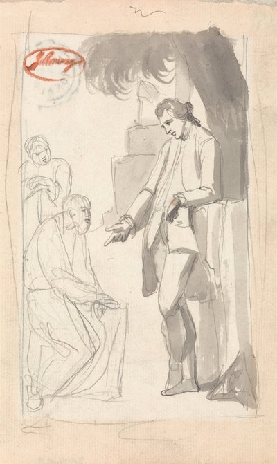 El comandante Thomas Pearson y el brahmán de George Romney