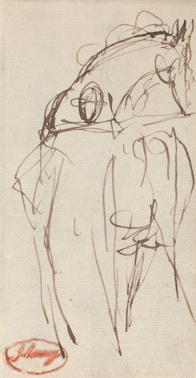 El hombre y el caballo de George Romney