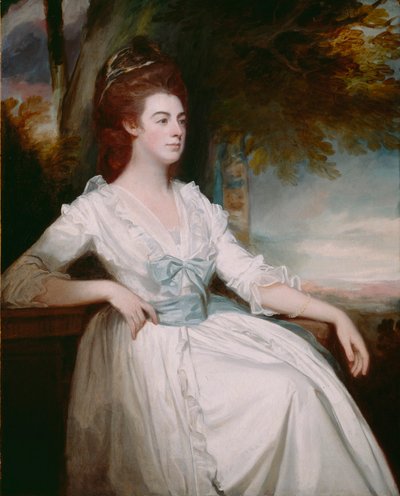 Srta. Clavering de George Romney