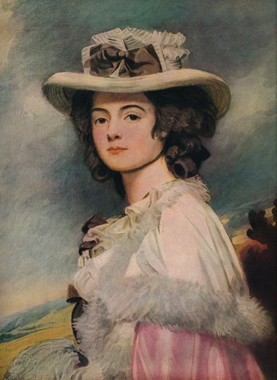 Sra. Davies Davenport, 1782-1784 de George Romney