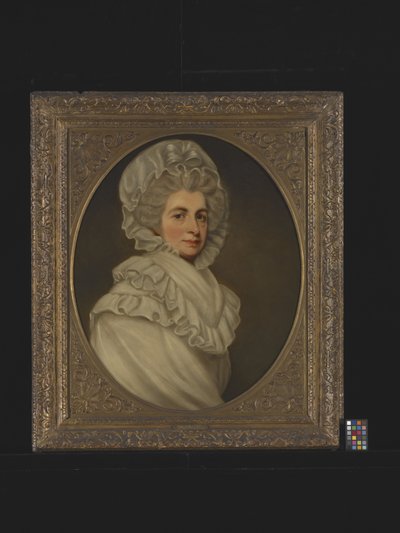 Retrato de la Sra. Butler (Penelope Carwardine) (óleo sobre lienzo) de George Romney
