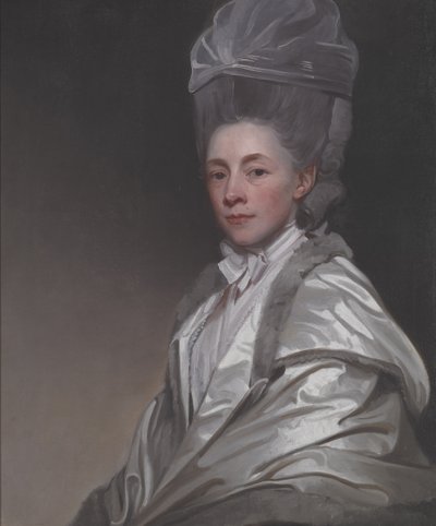 Retrato de Jane Dawkes Robinson, c.1778 (óleo sobre lienzo) de George Romney
