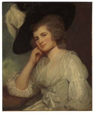 Retrato de Lady Laetitia A Court de George Romney