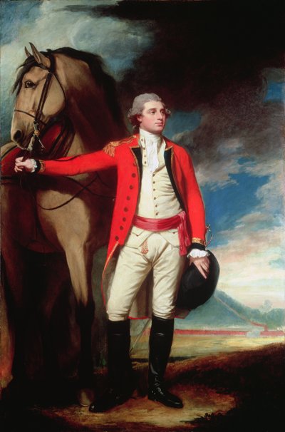 Retrato del Mayor James Hartley de George Romney