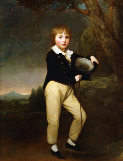 Retrato del maestro Baines de George Romney