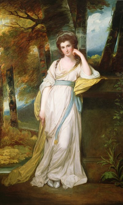 Retrato de la Sra. Henry Maxwell de George Romney