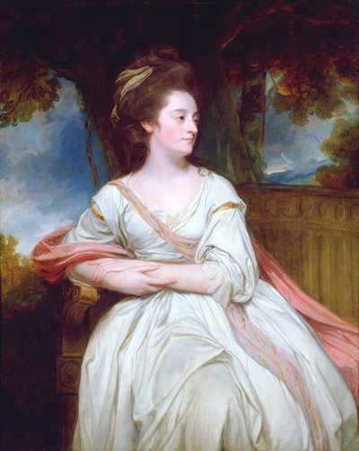 Retrato de la Sra. North de George Romney