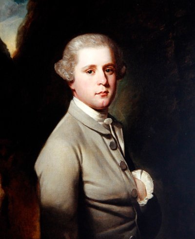 Retrato de un caballero, c.1770 de George Romney