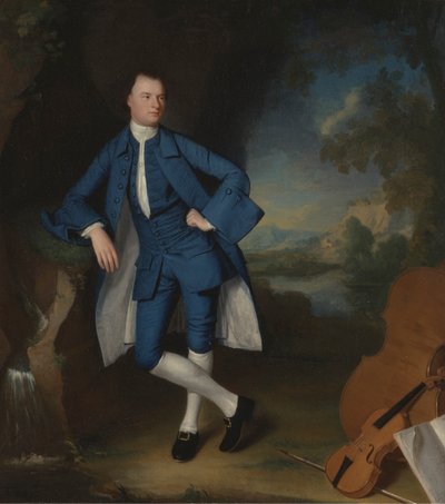 Retrato de un hombre de George Romney