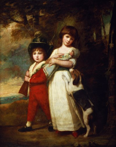 Retrato de los niños Vernon de George Romney