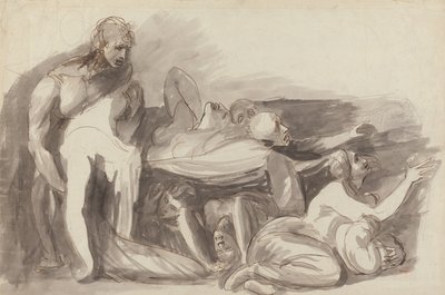 Escena de la prisión de George Romney