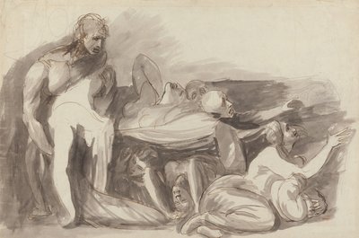 Escena en la cárcel de George Romney
