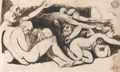 Escena en la cárcel de George Romney