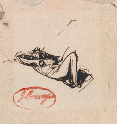 Figura recostada de George Romney