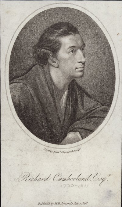 Richard Cumberland de George Romney