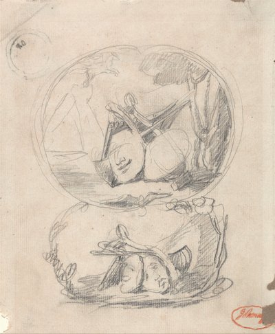 Richard Cumberland Frontispiece de George Romney