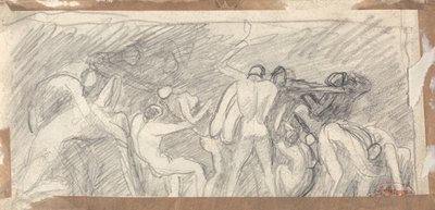 Satanás preside el Infierno de George Romney