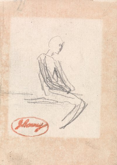 Mujer sentada de George Romney