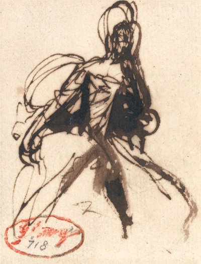 Mujer sentada de George Romney