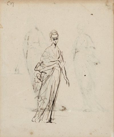 Figura femenina única de George Romney