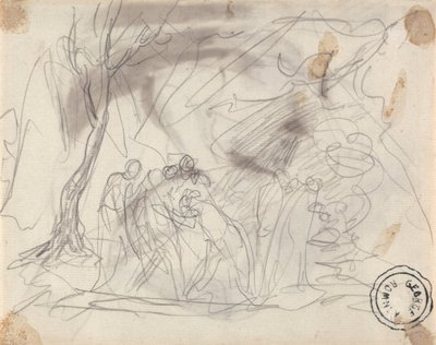 Boceto para Canidia y la Juventud de George Romney