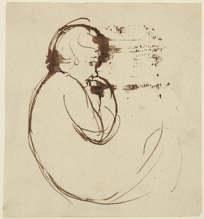 Dibujo de un niño de George Romney