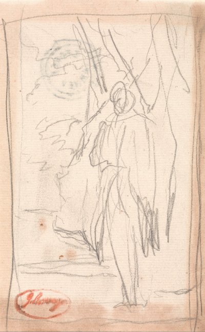Figura de pie de George Romney