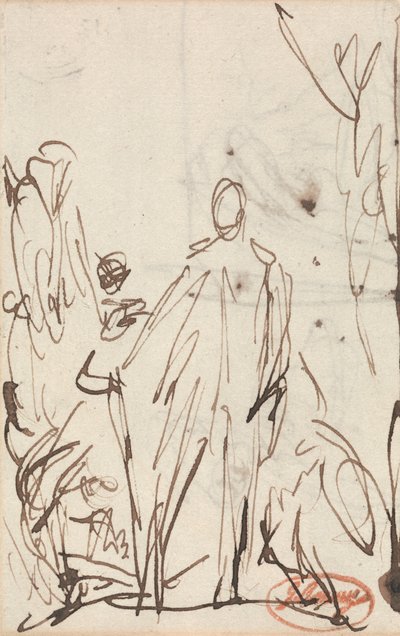Figuras de pie de George Romney