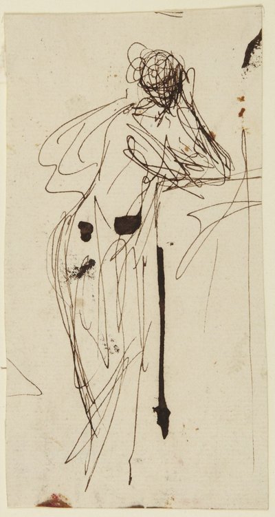 Figura femenina de pie de George Romney
