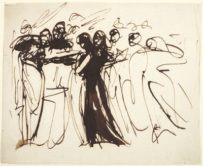 Figuras de pie reunidas de George Romney