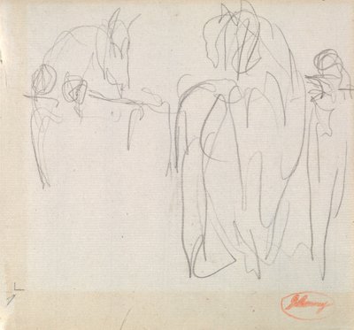 Estudios sobre caballos de George Romney