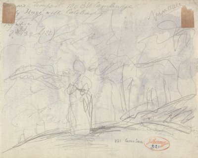 Tempestad, versión A de George Romney