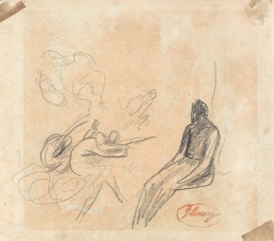 La tentación de Cristo de George Romney